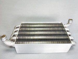 不锈钢激光焊接翅片管板换 Heat Exchanger for Steam Boiler